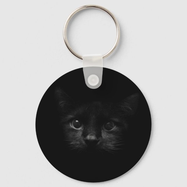 Porte clé Chat Noir Keychain (Front)