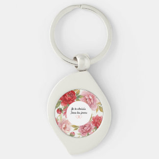 Porte-clé Couple – Deux regards, une histoire Keychain