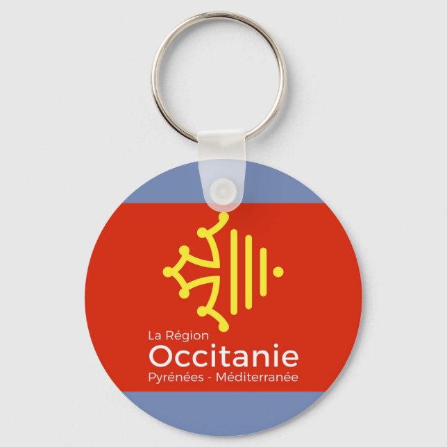 porte-clé "Occitanie" France Keychain (Front)