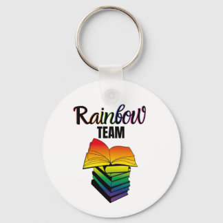 Porte Clé Rainbow Team Keychain