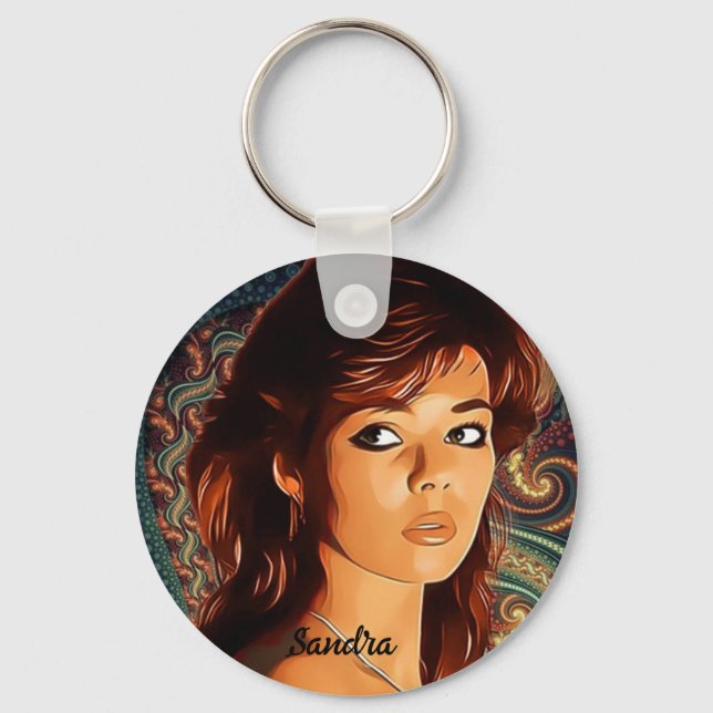 Porte-clé Sandra Keychain (Front)