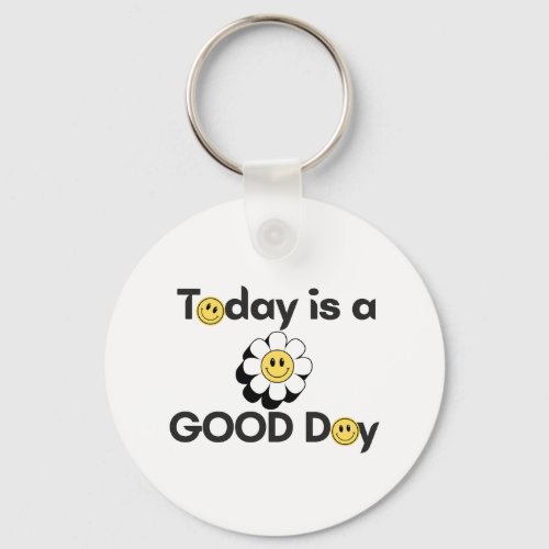 Porte_cl with positive words art design key ring