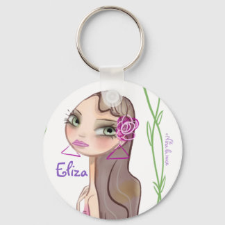 porte-clef avec prénom pour fille keychain