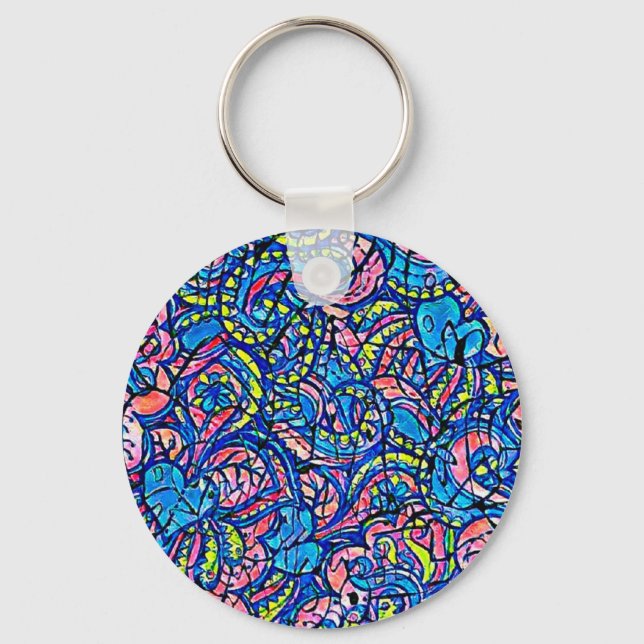 Porte-clés astral eau 4 keychain (Front)