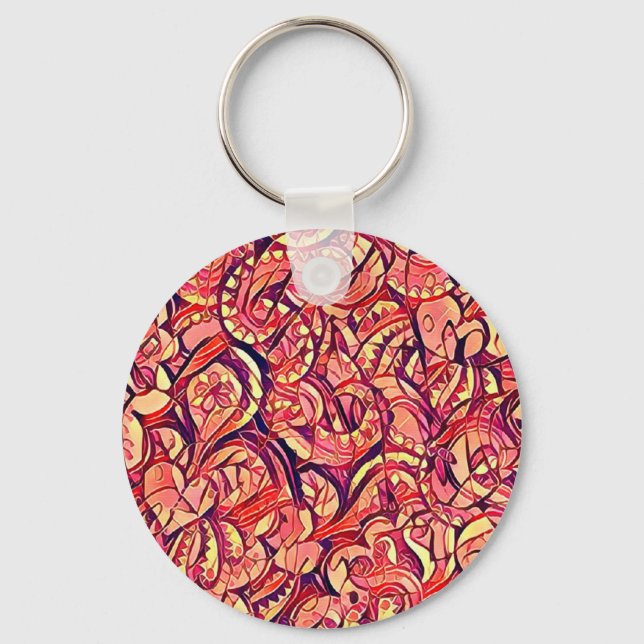 Porte-clés astral feu 4 keychain (Front)