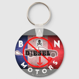 Porte-clés Ban Diesel Motors - rond Keychain
