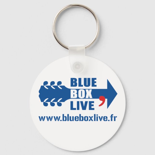 Porte-clés Blue Box Live Keychain (Front)