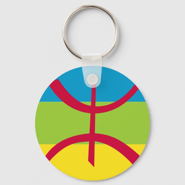 porte-clés drapeau amazigh  keychain (Front)