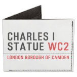 charles i statue  Portefeuille Tyvek® Zakportemonnee