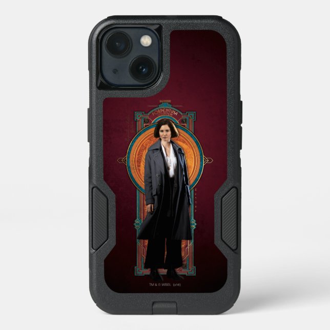 PORTENTINA GOLDSTEIN™ Art Deco Panel Otterbox iPhone Case (Back)