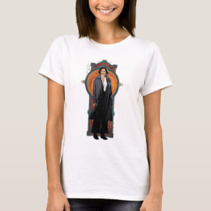 PORTENTINA GOLDSTEIN™ Art Deco Panel T-Shirt