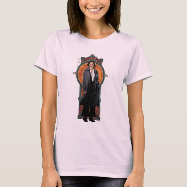 PORTENTINA GOLDSTEIN™ Art Deco Panel T-Shirt (Front)