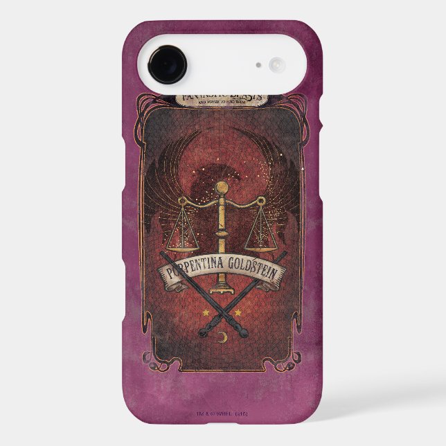 PORTENTINA GOLDSTEIN™ MACUSA™ Graphic Case-Mate iPhone Case (Back)