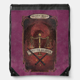 PORTENTINA GOLDSTEIN™ MACUSA™ Graphic Drawstring Bag