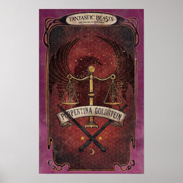 PORTENTINA GOLDSTEIN™ MACUSA™ Graphic Poster (Front)