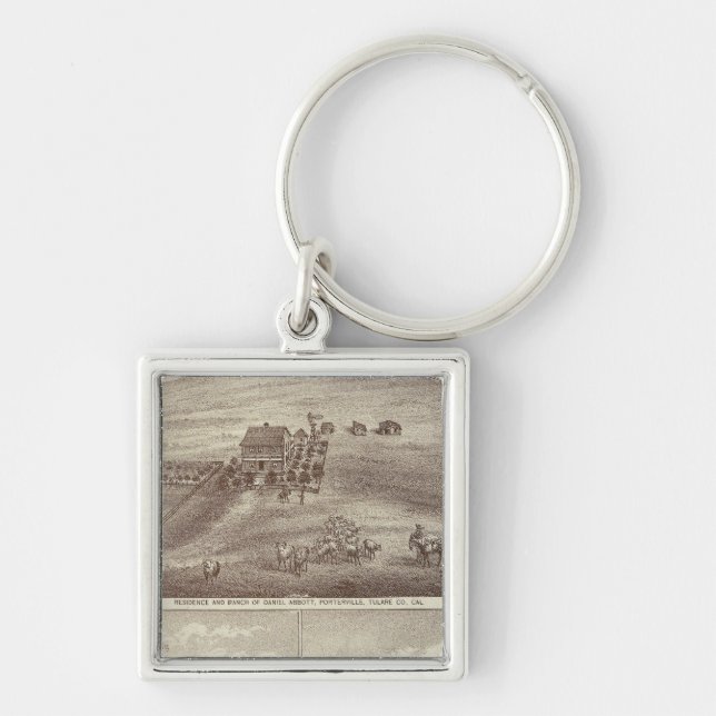 Porterville residences, store keychain (Front)