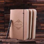 Portfolio Dividers with Stylish Kraft Journal (Front)