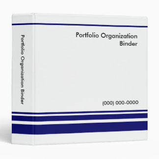 Portfolio Organization Binder 1.5" - Custom Logo