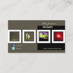 PORTFOLIO PHOTO TEMPLATE BUSINESS CARD