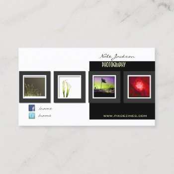 Portfolio / Photos Template /diy Business Card by Create_Business_Card at Zazzle