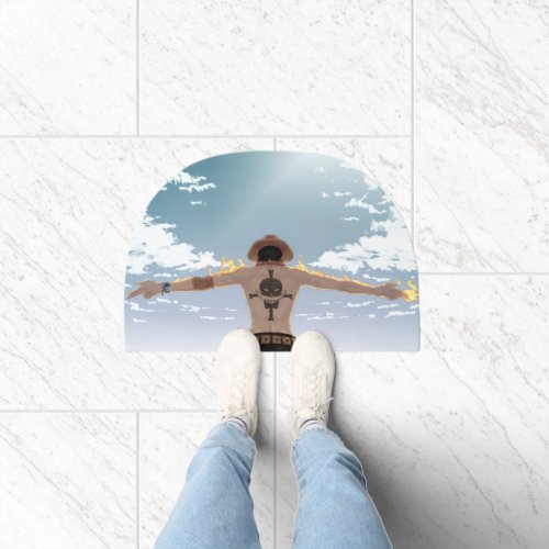 Portgas D. Ace One Piece Doormat