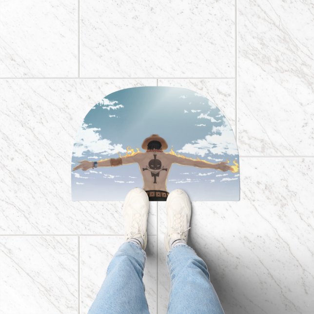 Portgas D. Ace One Piece Doormat (Indoor)