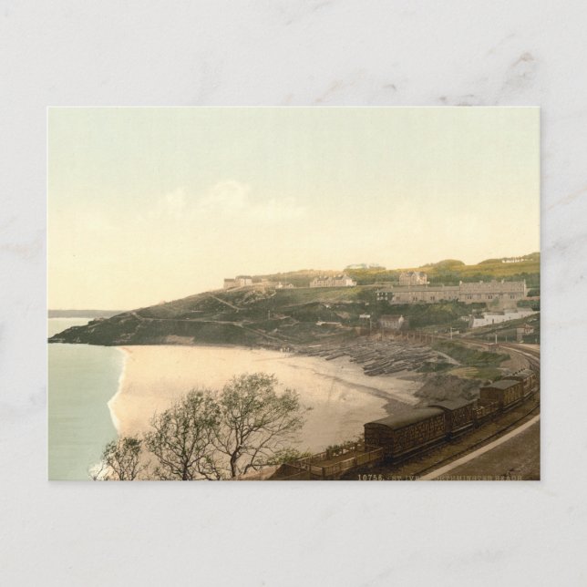 Porthminster Beach, St Ives Postcard (Front)