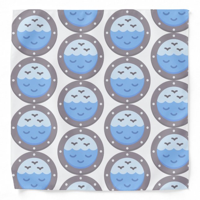Porthole Bandana (Front)