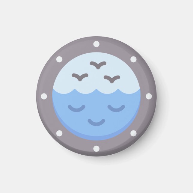 Porthole Magnet (Front)