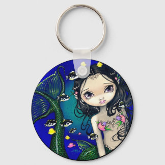 "Porthole Mermaid" Keychain