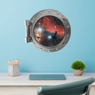 Porthole - Spacescape Wall Decal