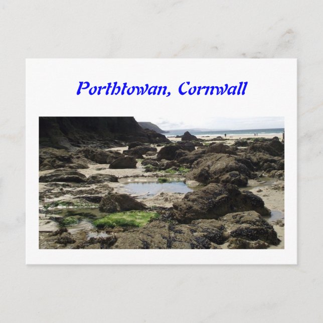 Porthtowan, Cornwall Postcard (Front)