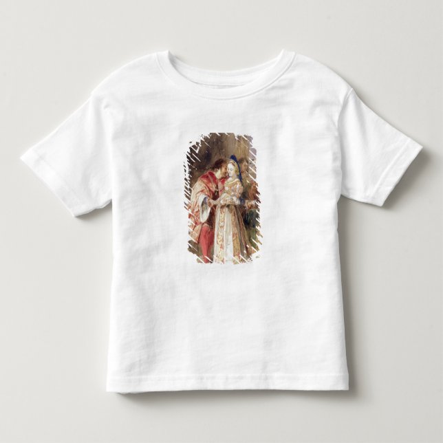 Portia and Bassanio, c.1826 (w/c, brown ink, bodyc Toddler T-shirt (Front)