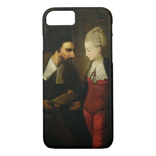 Portia and Shylock from The Merchant of Venice A iPhone 87 Case