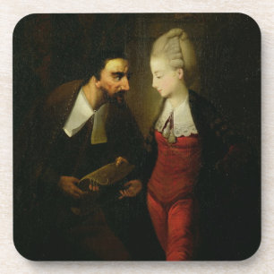 Portia and Shylock from 'The Merchant of Venice' A Coaster