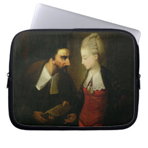 Portia and Shylock from 'The Merchant of Venice' A Laptop Sleeve