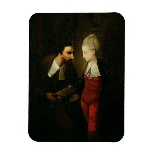 Portia and Shylock from The Merchant of Venice A Magnet