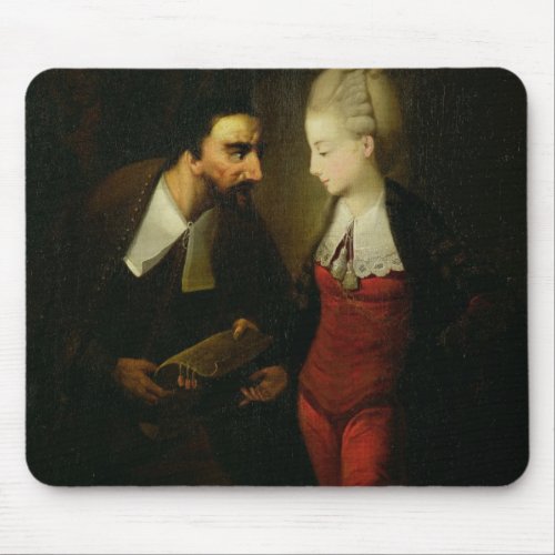 Portia and Shylock from The Merchant of Venice A Mouse Pad