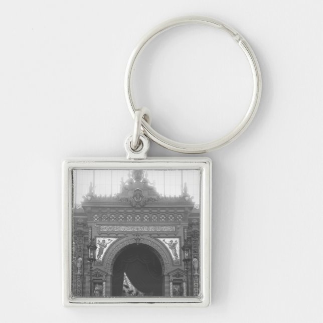 Portico of Ceramics Keychain (Front)