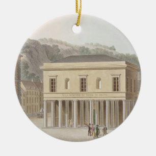 Portico of the Fountain of Pouhon at Spa, from 'Ch Ceramic Ornament