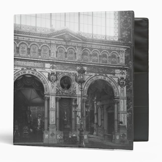 Portico of the Silversmith Pavilion 3 Ring Binder (Front/Inside)