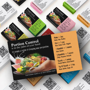 Portion Control Business Cards