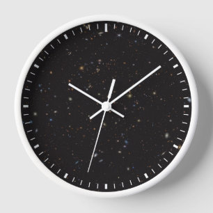 Portion Of Sky With Over 45,000 Galaxies Visible. Clock