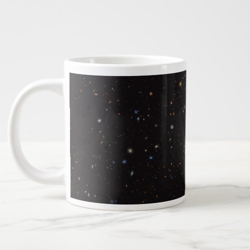 Portion Of Sky With Over 45000 Galaxies Visible Giant Coffee Mug