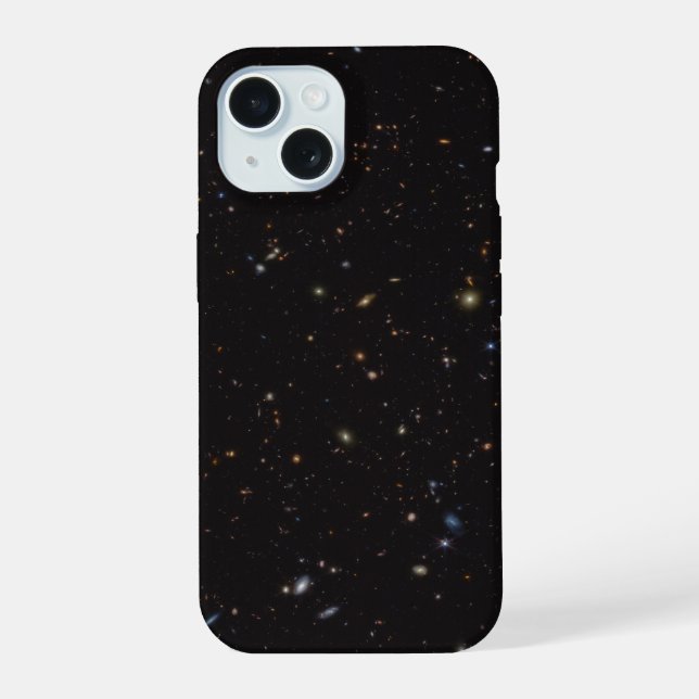 Portion Of Sky With Over 45,000 Galaxies Visible. iPhone 15 Case (Back)