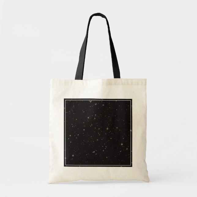 Portion Of Sky With Over 45,000 Galaxies Visible. Tote Bag (Front)