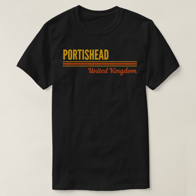 Portishead United Kingdom  T-Shirt (Design Front)