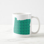 Portland Airport carpet Oregon map Coffee Mug