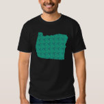 Portland Airport carpet Oregon map Shirt