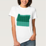 Portland Airport carpet Oregon map T-shirt